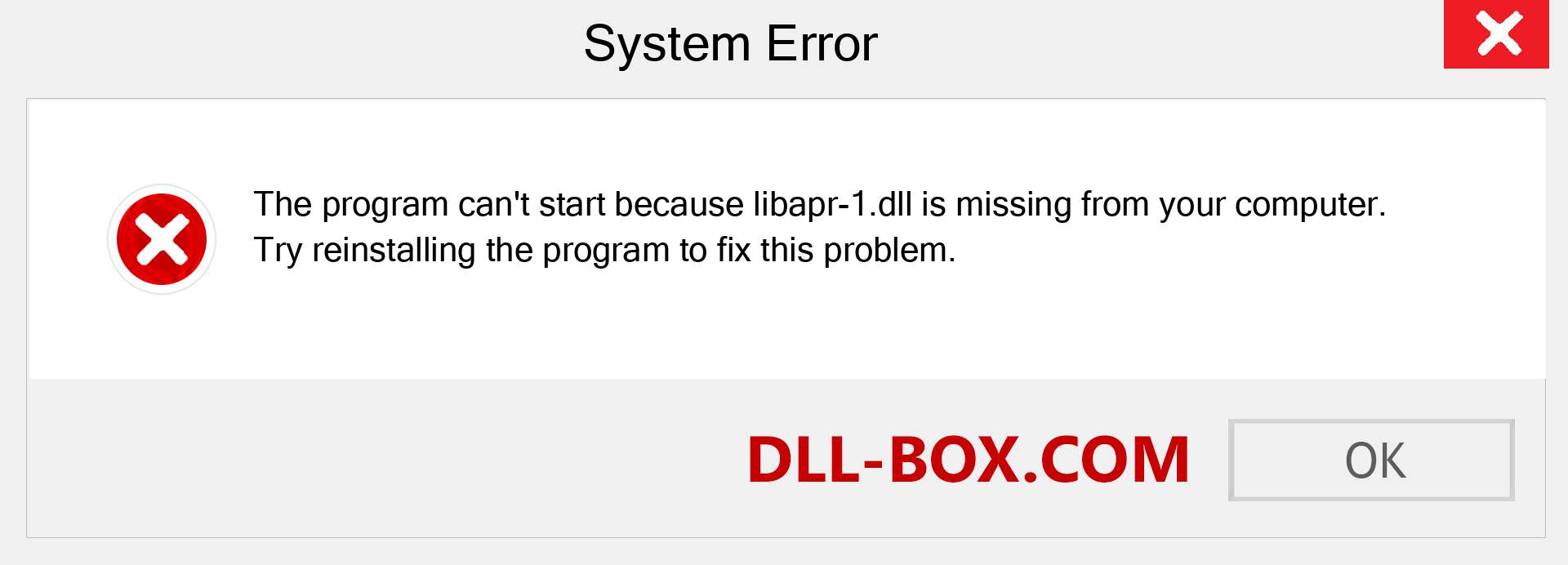  libapr-1.dll file is missing?. Download for Windows 7, 8, 10 - Fix  libapr-1 dll Missing Error on Windows, photos, images